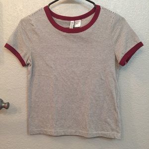H&M Striped T Shirt